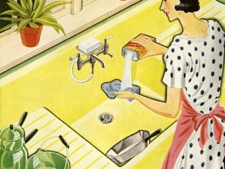 Le nettoyage de la cuisine